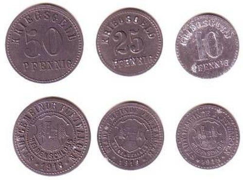 Und 50 pfennig münzen - 50,
