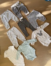 Kleidungspaket Baby Jungen Größe 62/68 -  8 Teile  Bodys Hosen 