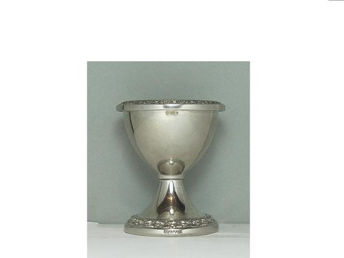 Eierbecher silverplated alt - silverplated.,