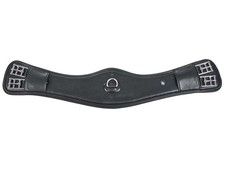 BUSSE Schwarz 60 cm Sattelgurt Turin-Curved-Dressur D