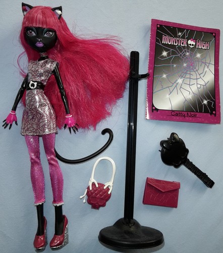 Monster high puppe catty - monster,