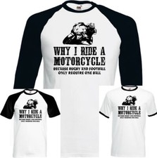 Wieso I Ride A Motorrad Herren