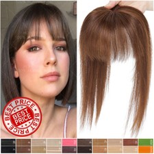 Damen Echthaar Toupee Topper