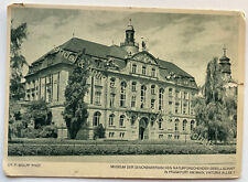AK Dr. Paul Wolff phot. Frankfurt am Main Museum Naturforscher um 1940