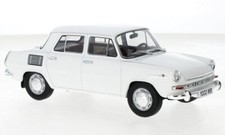 SKODA 1000 MB - 1968 - white - WhiteBox 1:24