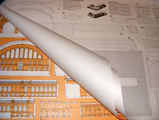 Anhalter Bahnhof von OTTO´S Fibelverlag N 1:160 dünner Karton - Modellbaubogen