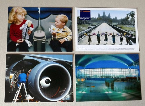 Lufthansa postkarten kids - 4, postkarten,