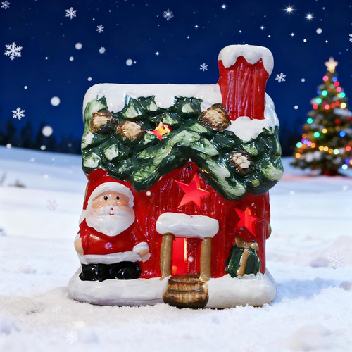 Weihnachtsdorf mit beleuchtung - weihnachtsdorf,