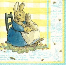 2 Servietten * Peter Rabbit *
