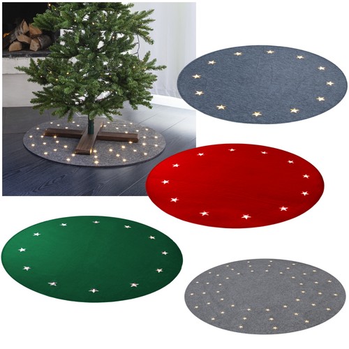 Led weihnachtsbaum teppich - weihnachtsbaum-teppich, mit