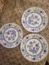  Drei Zwiebelmuster  Frühstücksteller  von Tirschenreuth 