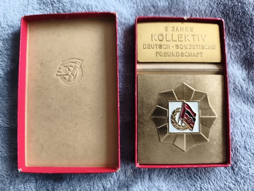 Ddr abzeichen medaille 5 - ddr, medaille,
