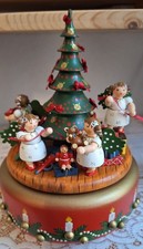 Käthe Wohlfahrt Spieldose Spieluhr Erzgebirge,Musikdose,Weihnachtsmann