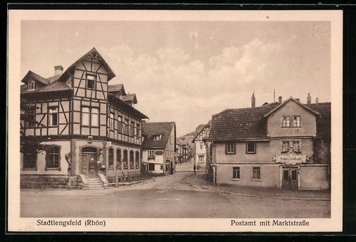Stadtlengsfeld postamt mit - postamt,