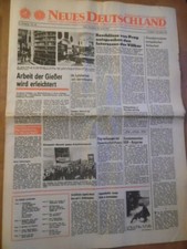 NEUES DEUTSCHLAND 29. Januar