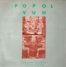 Popol Vuh Agape - Agape, Love - Love NEAR MINT Uniton Vinyl LP