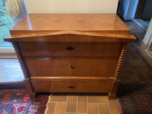 Kommode biedermeier birke - biedermeier,