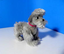 Grauer vintage *  Pudel * wohl