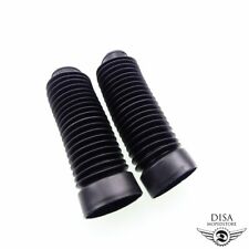 Gabel Gummi Faltenbalg schwarz Enduro Cross für Yamaha DT 260mm