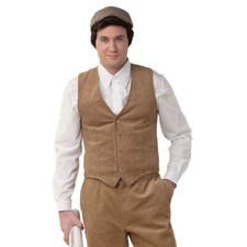 Herren-Weste 20er-Jahre Cord