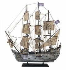 Schiffsmodell Piratenschiff ca. 50 x 56 cm  Holzmodell