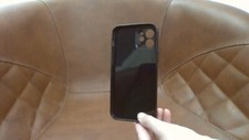 Schwarze gebrauchte Handyhülle für iphone11pro 4€