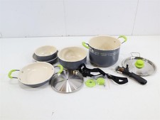 Incasa Easycook Topf- und Pfannenset, 8-teilig stapelbar Camping Outdoor