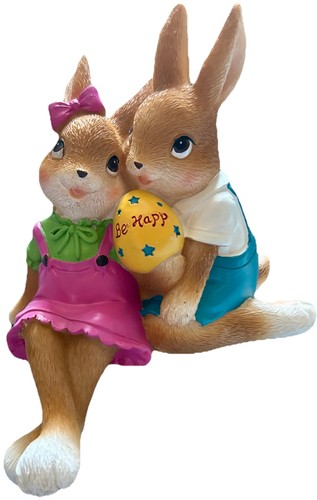 Resin figur osterdeko - resin,