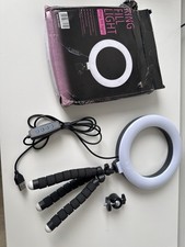 Ringlicht 16cm mit Stativ USB