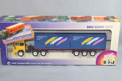 Siku 3424 iveco - siku, container-lkw