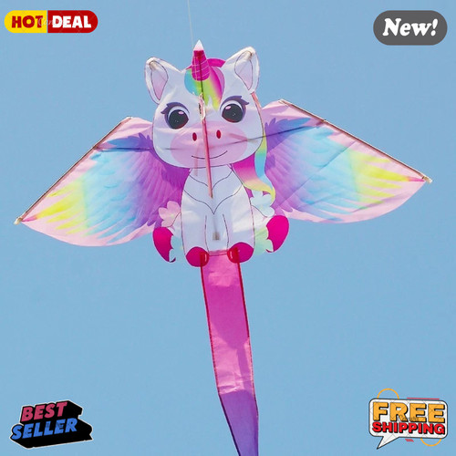 Rosa einhorn drachen easy fly - einhorn,