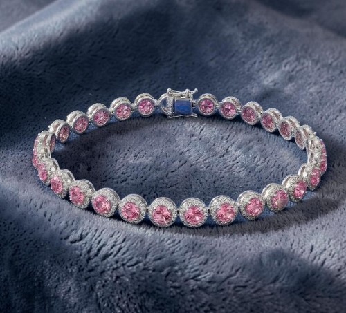 Natürlicher rosa saphir - rosa,
