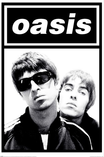 Oasis gallaghers poster - -,