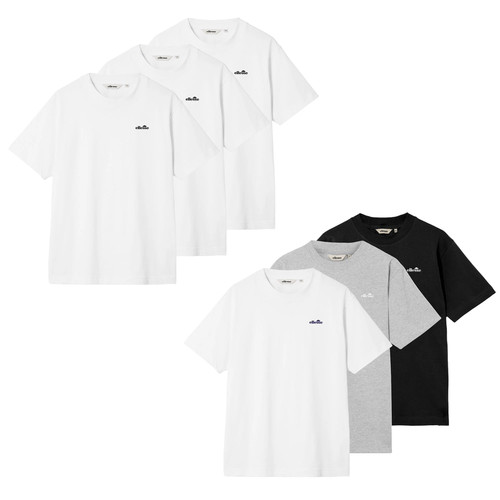 Ellesse herren shirt 3er - t-shirt,,