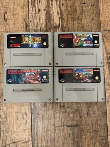 Super nintendo snes spiele - super,