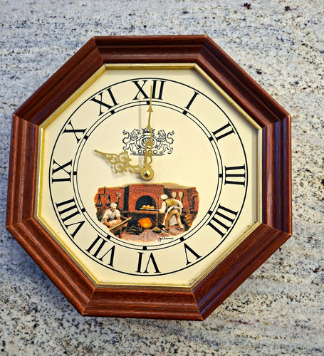 Wanduhr oktagon vintage - oktagon,
