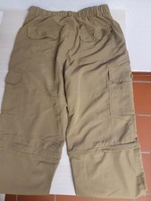 Zipp-Off-Wanderhose Khaki, Safari-Hose