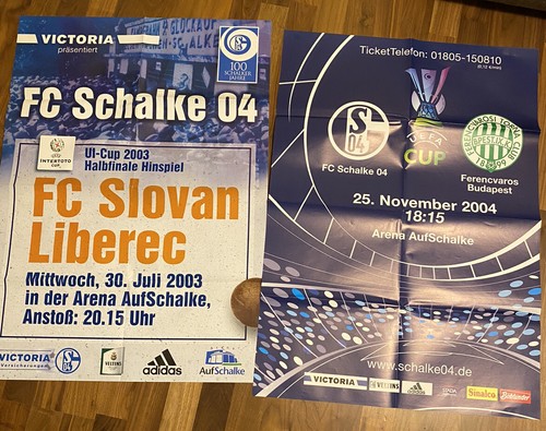 Alte schalke plakate - schalke,