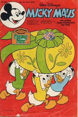Micky maus comics heft - micky,