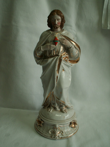 Alte keramik heiligen - heiligen, "