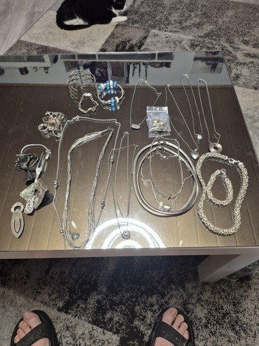 Diverse silber schmuck 800 925 - silber, 800/925