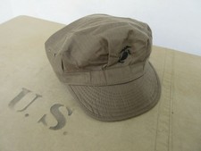 Vintage US Army USMC Marine Corps OD Fatigue HBT Utility Cap WK2 WWII Marines -L