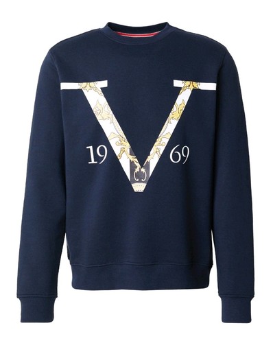 19v69 italia pullover blau - italia,