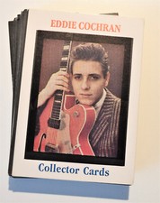 Eddie cochran collector - eddie, cards