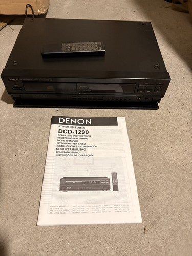 Denon dcd 1290 player - denon, cd-player