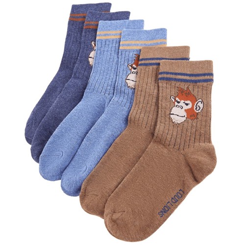 Kindersocken mit affen - mit,