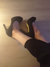 High Heels Pumps Plateau 🖤 Schwarz 🖤  Größe 40