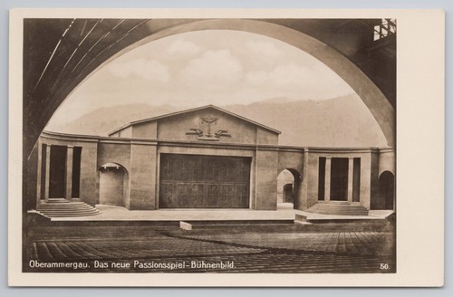 Rppc oberammergau das neue - rppc,