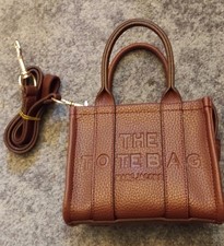 Ähnlich Marc Jacobs Mini Tote Bag Weinrot/Braun Leder neu unbenutzt