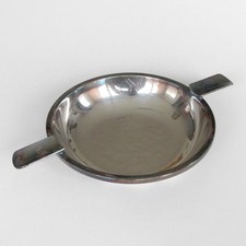 Versilberter Aschenbecher aus